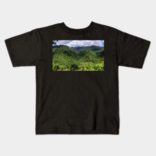 Malatan-ug Falls Kids T-Shirt